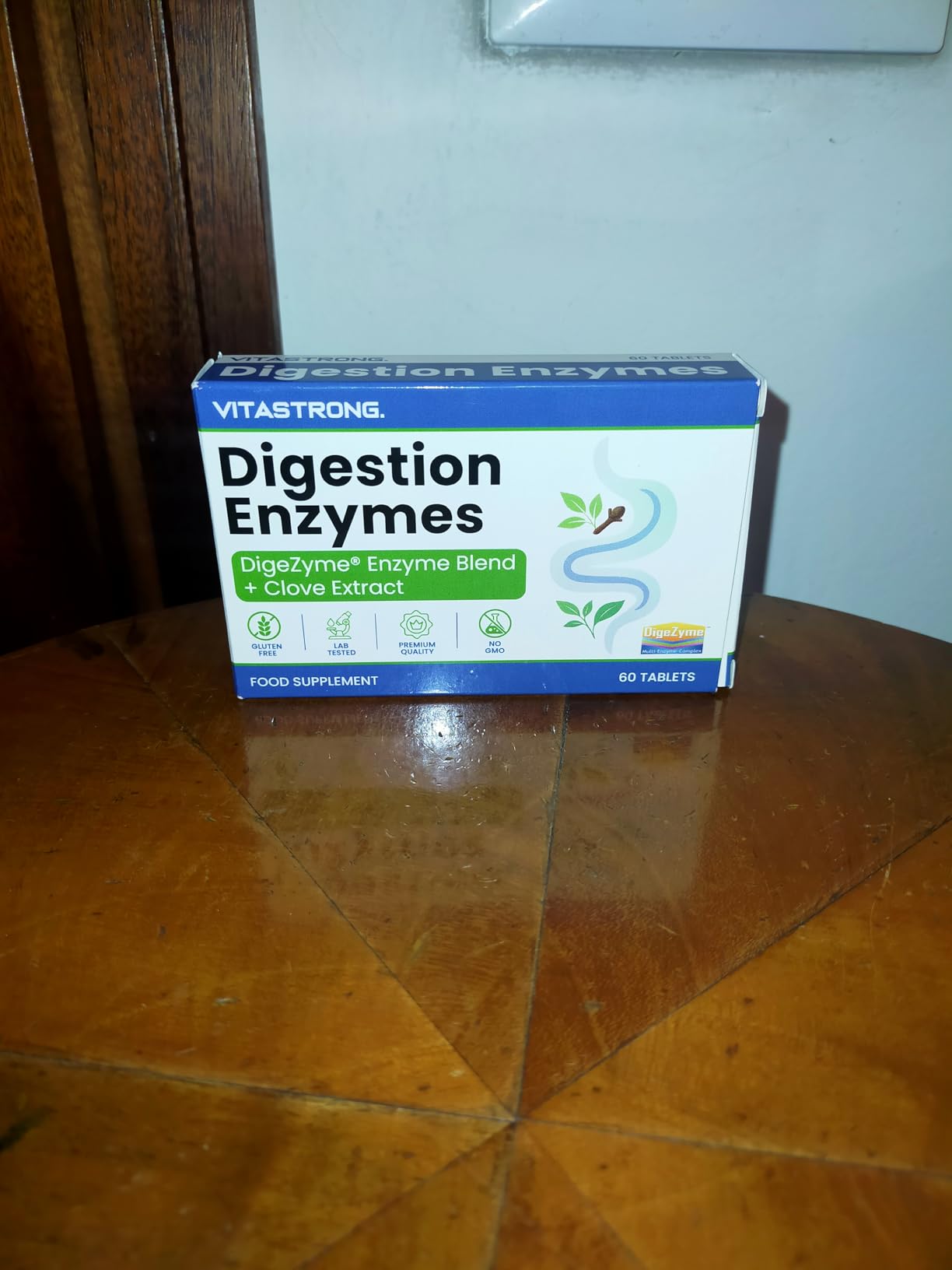 Vitastrong Digestion Enzymes Digestives 60 comprimés DigeZyme