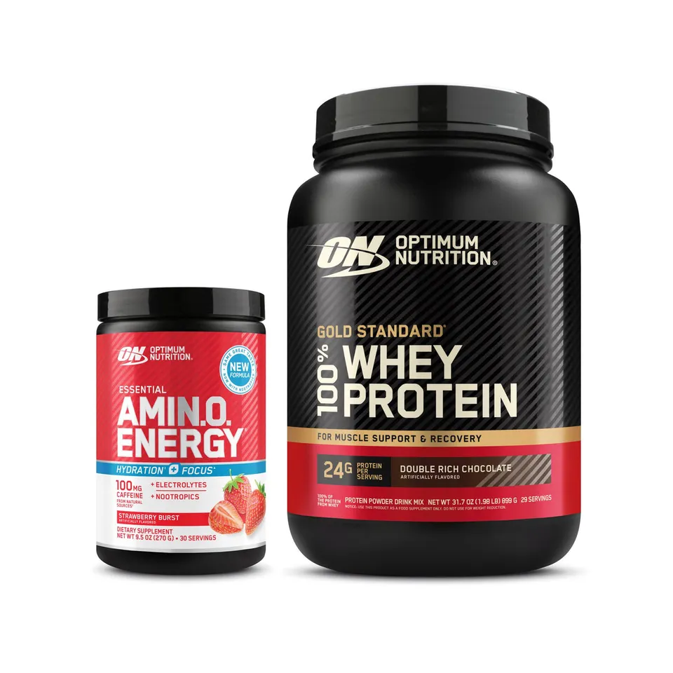 Optimum Nutrition Hydration & Recovery Duo pack whey + énergie