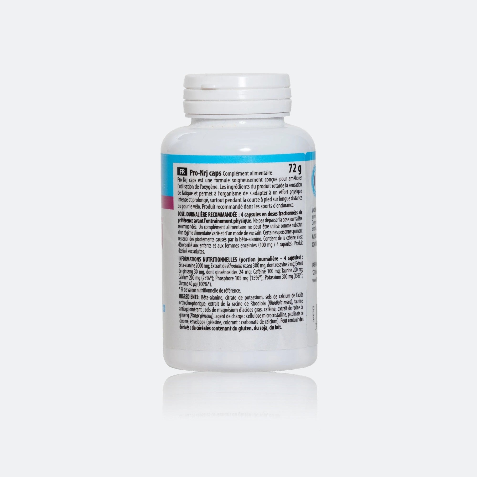 Stimium Endurance Pro NRJ Caps booster 60 capsules caféine