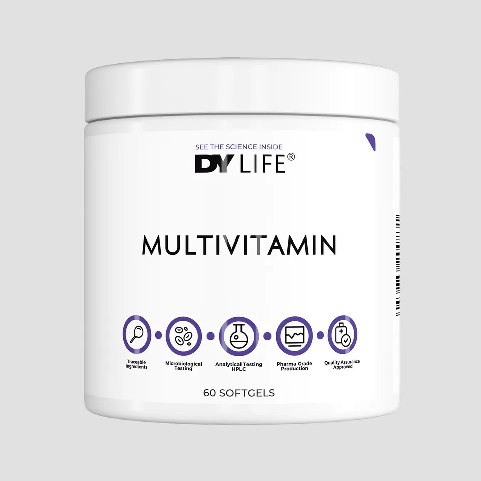 DY Life Multivitamines Gélules 60 Capsules Énergie-Immunité