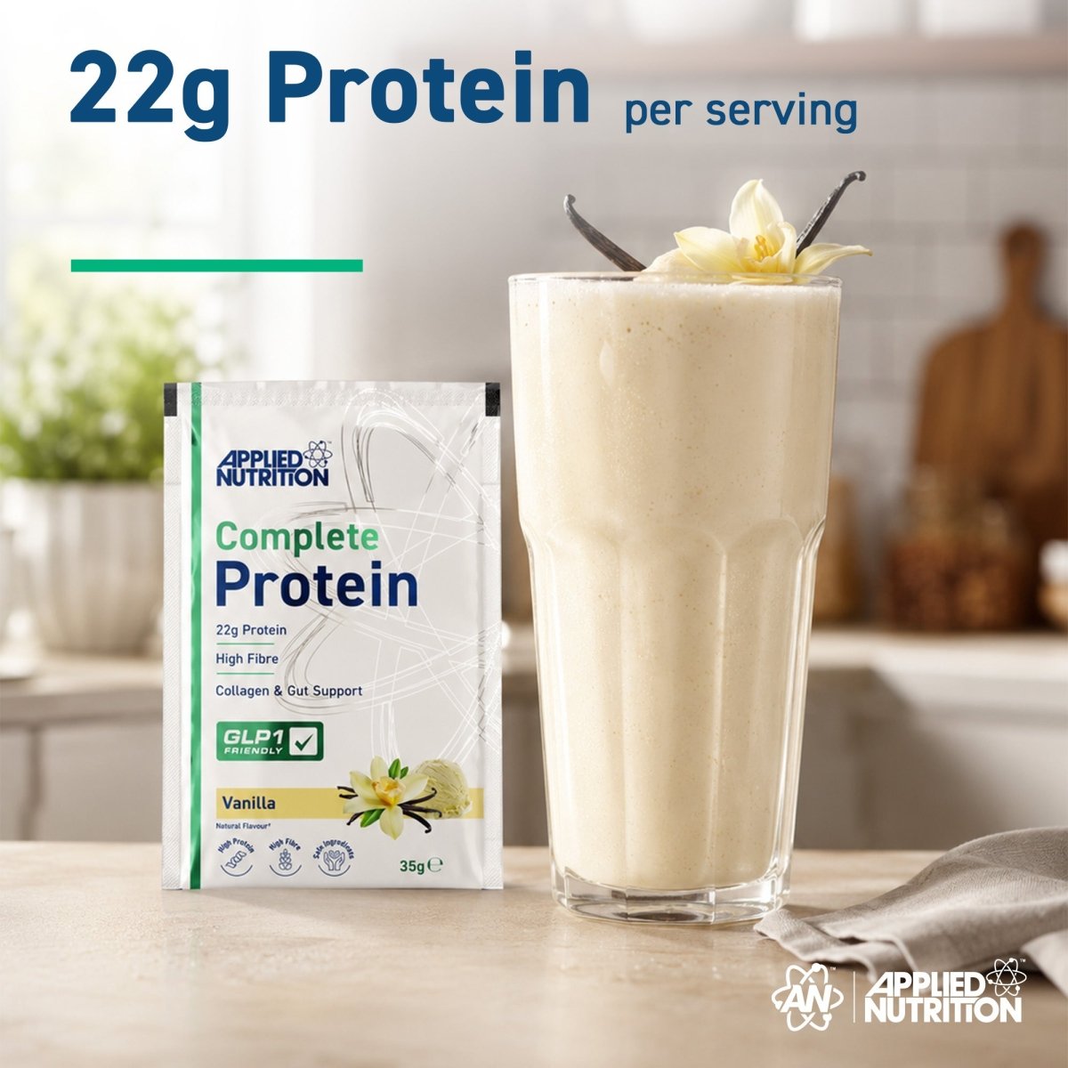 Applied Nutrition Complete Protein whey vanille 1 sachet 22g