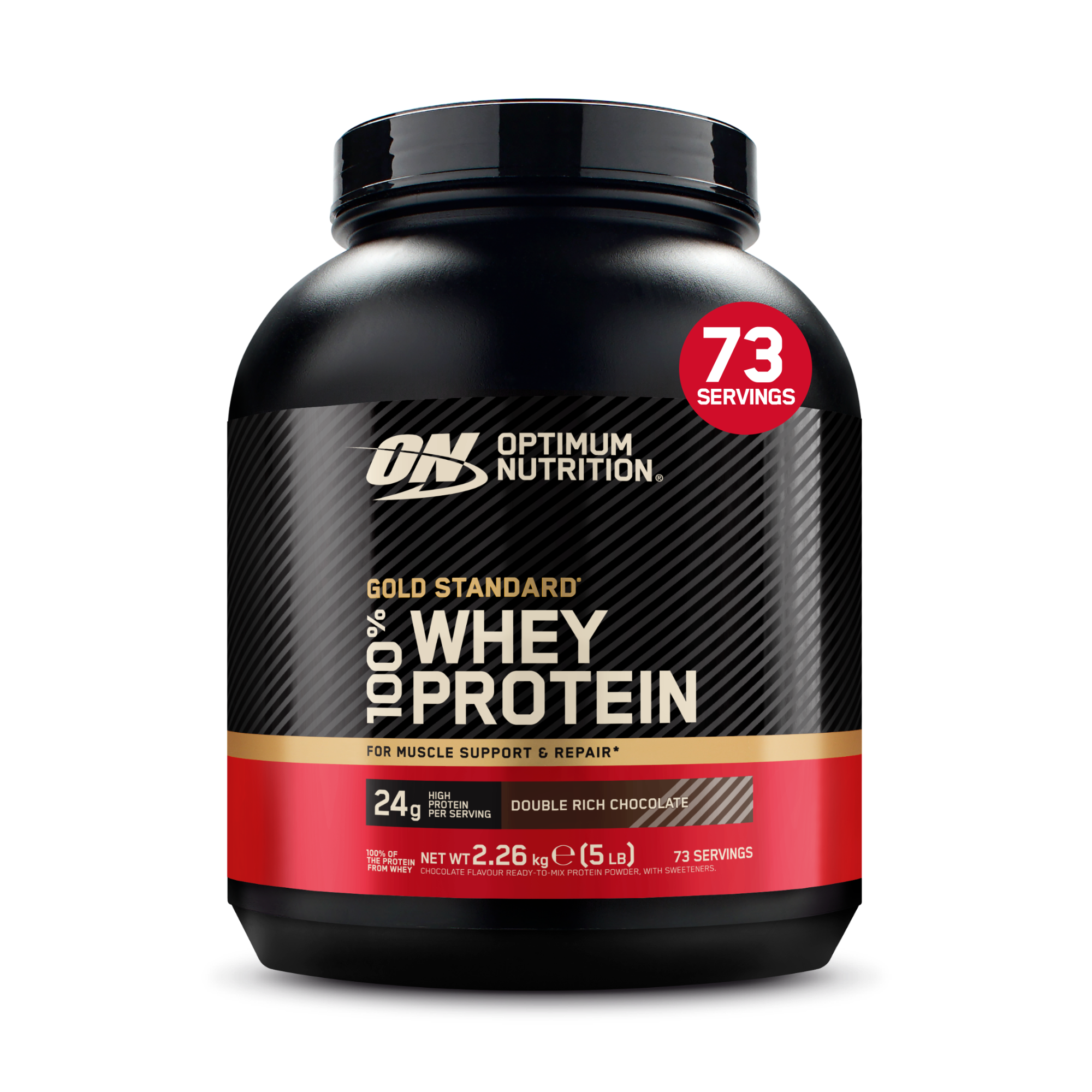 Optimum Nutrition Gold Standard 100% Whey protéine chocolat 2,27 kg