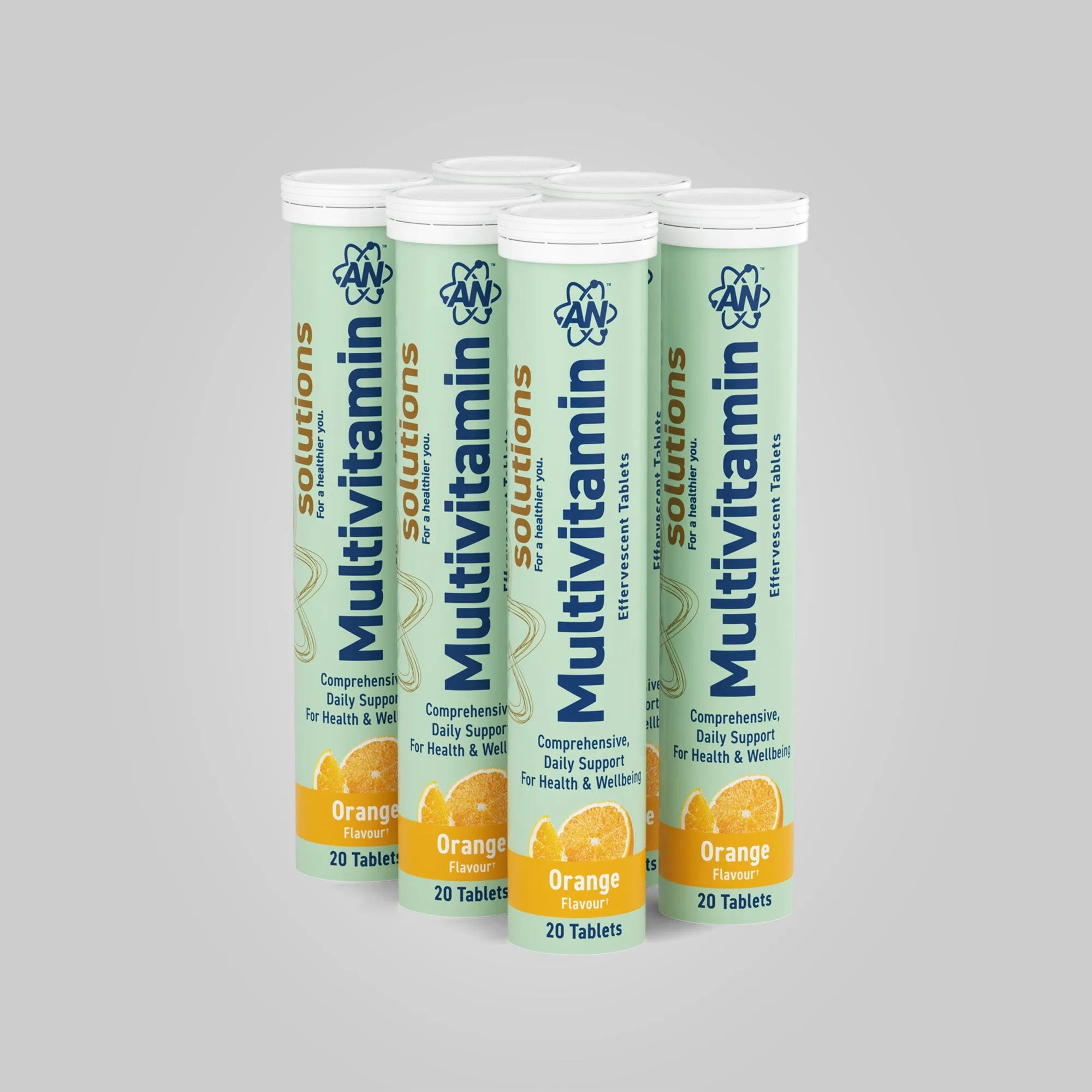 Applied Nutrition Vitality Range Multivitamines Effervescentes Orange 1 Tube