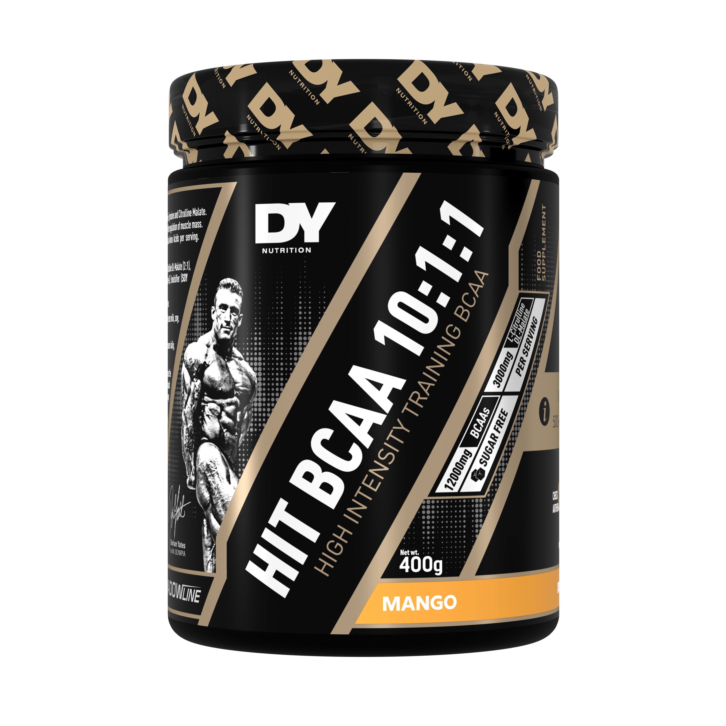 DY Nutrition HIT BCAA 10:1:1 BCAA orange 400 g