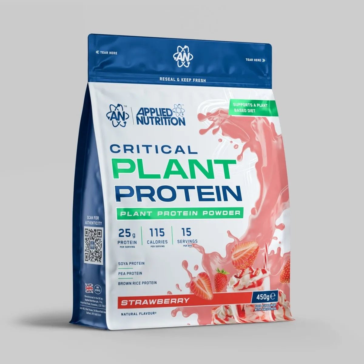 Applied Nutrition Critical Plant Protein chocolat 1,8 kg