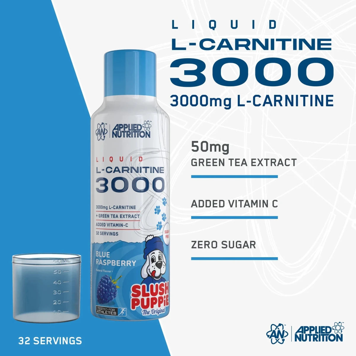Applied Nutrition Liquid L-Carnitine 3000 fruit burst minceur