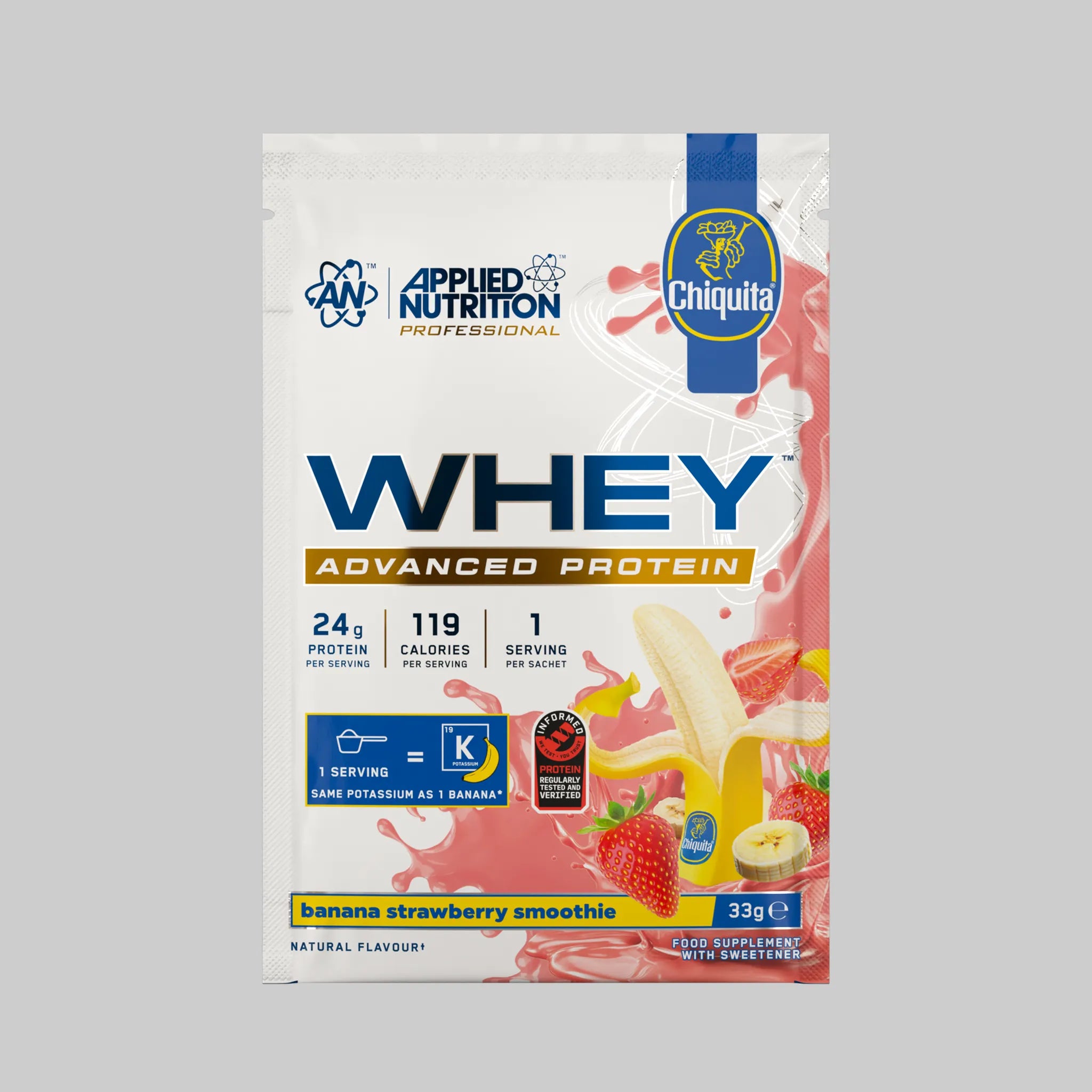 Applied Nutrition Critical Whey Sachet Chocolat 33 g 24 g Protéines