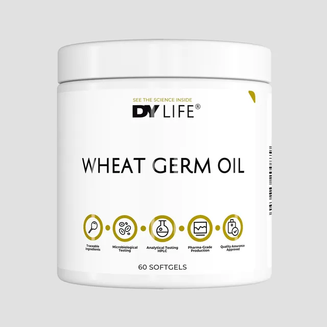 DY Nutrition DY Life huile germe de blé 60 softgels vitamine E