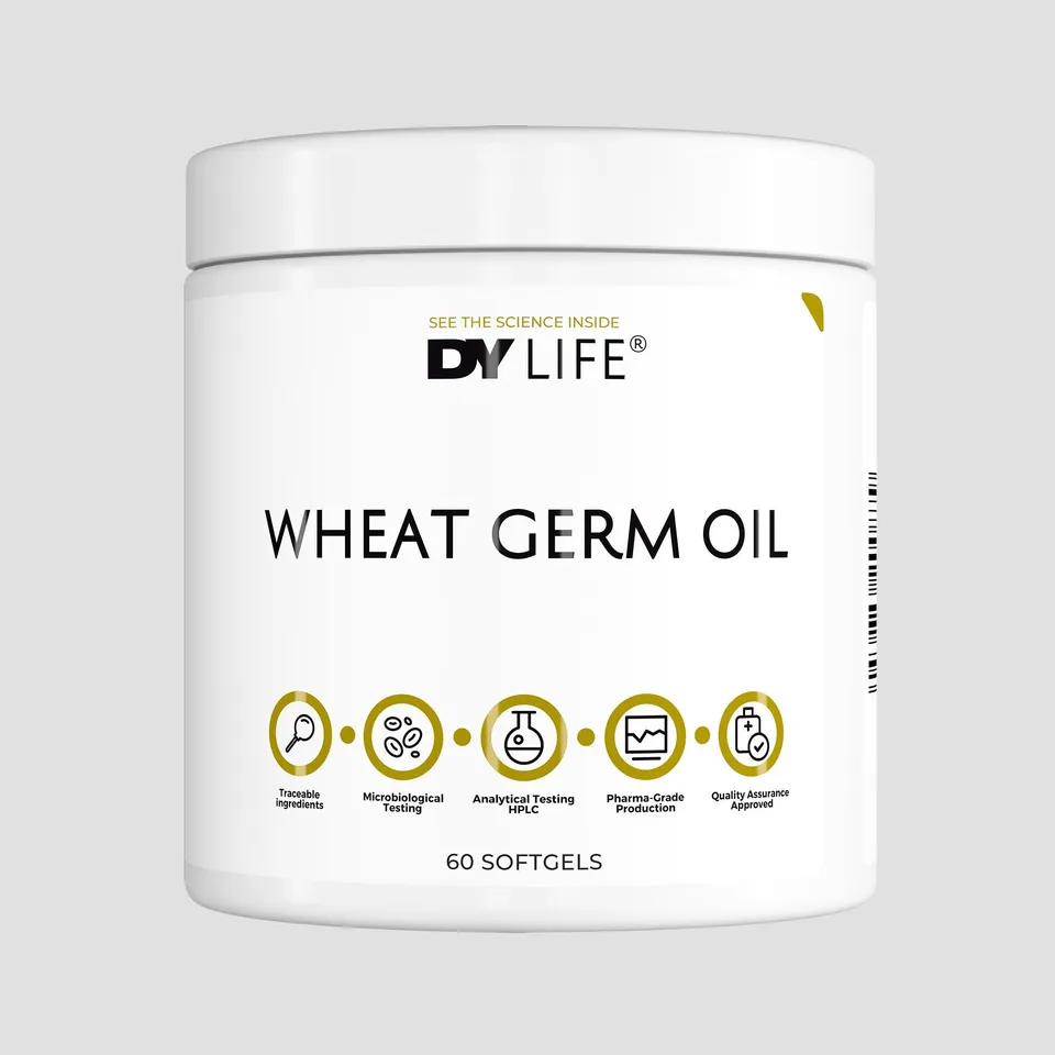 DY Nutrition DY Life huile germe de blé 60 softgels vitamine E