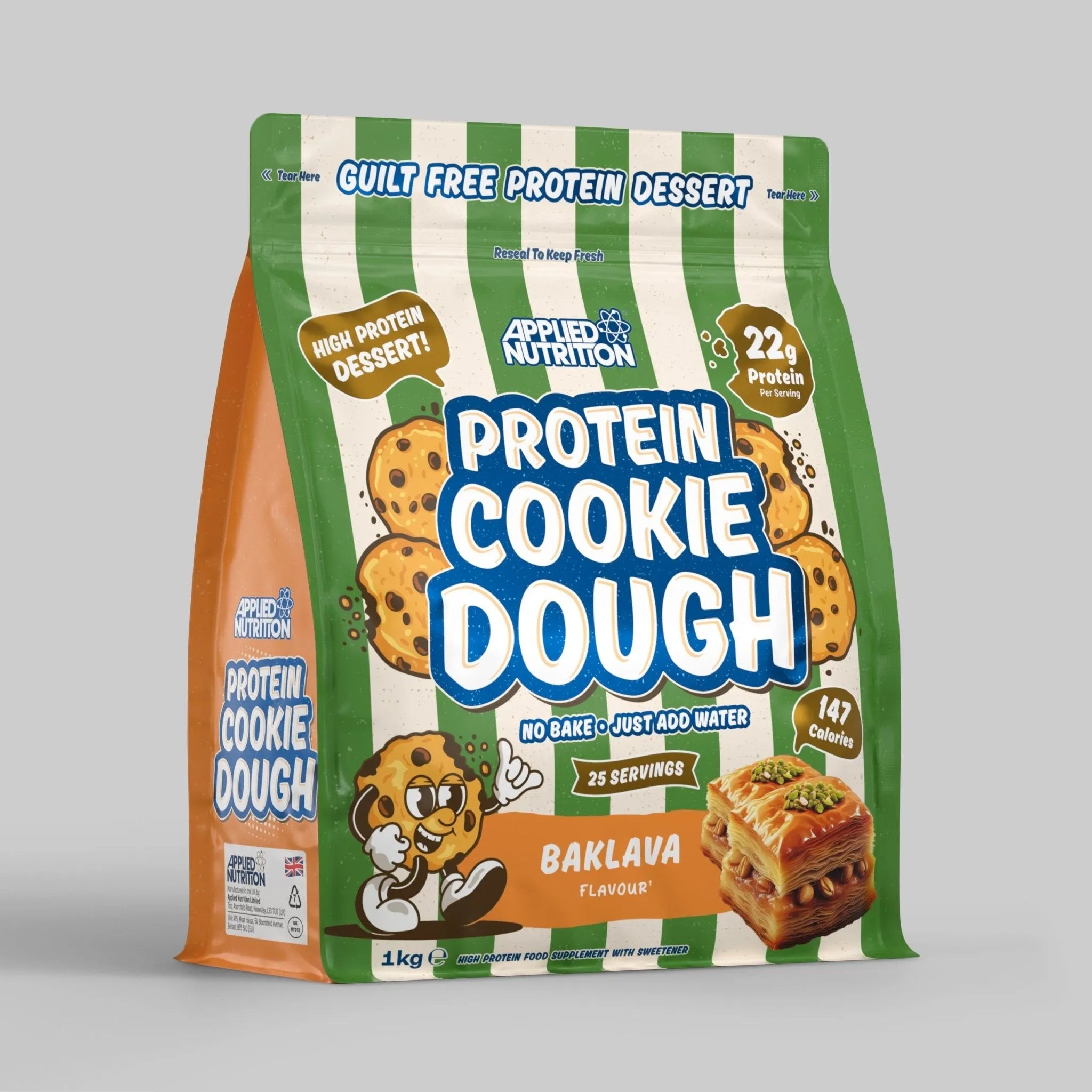 Applied Nutrition Protein Cookie Dough dessert 400g 22g