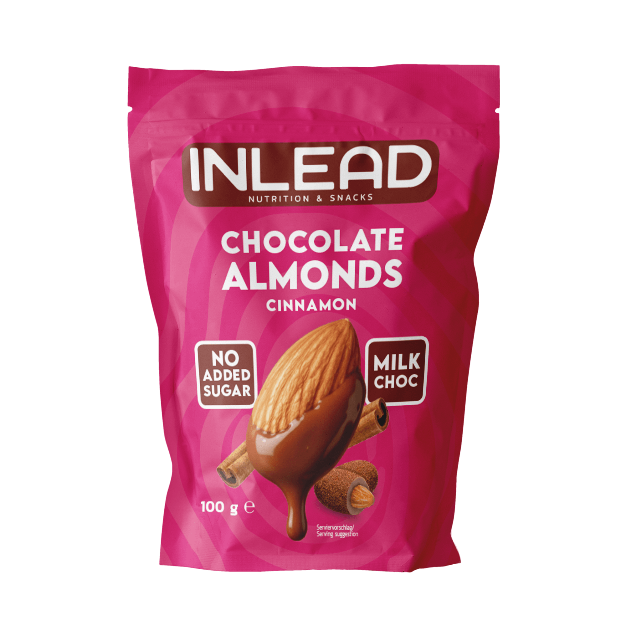 Inlead Chocolate Almonds amandes chocolat Milk Choc Coconut 100g