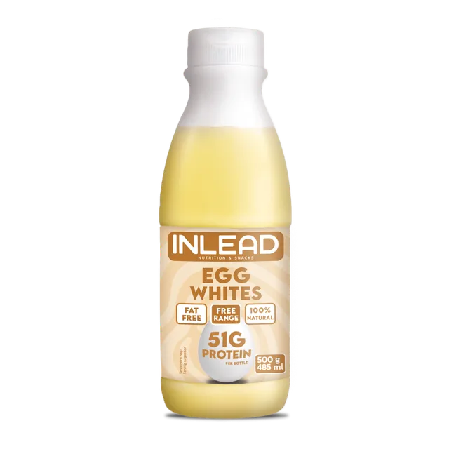 Inlead Egg Whites blanc d'œuf liquide 500g protéines