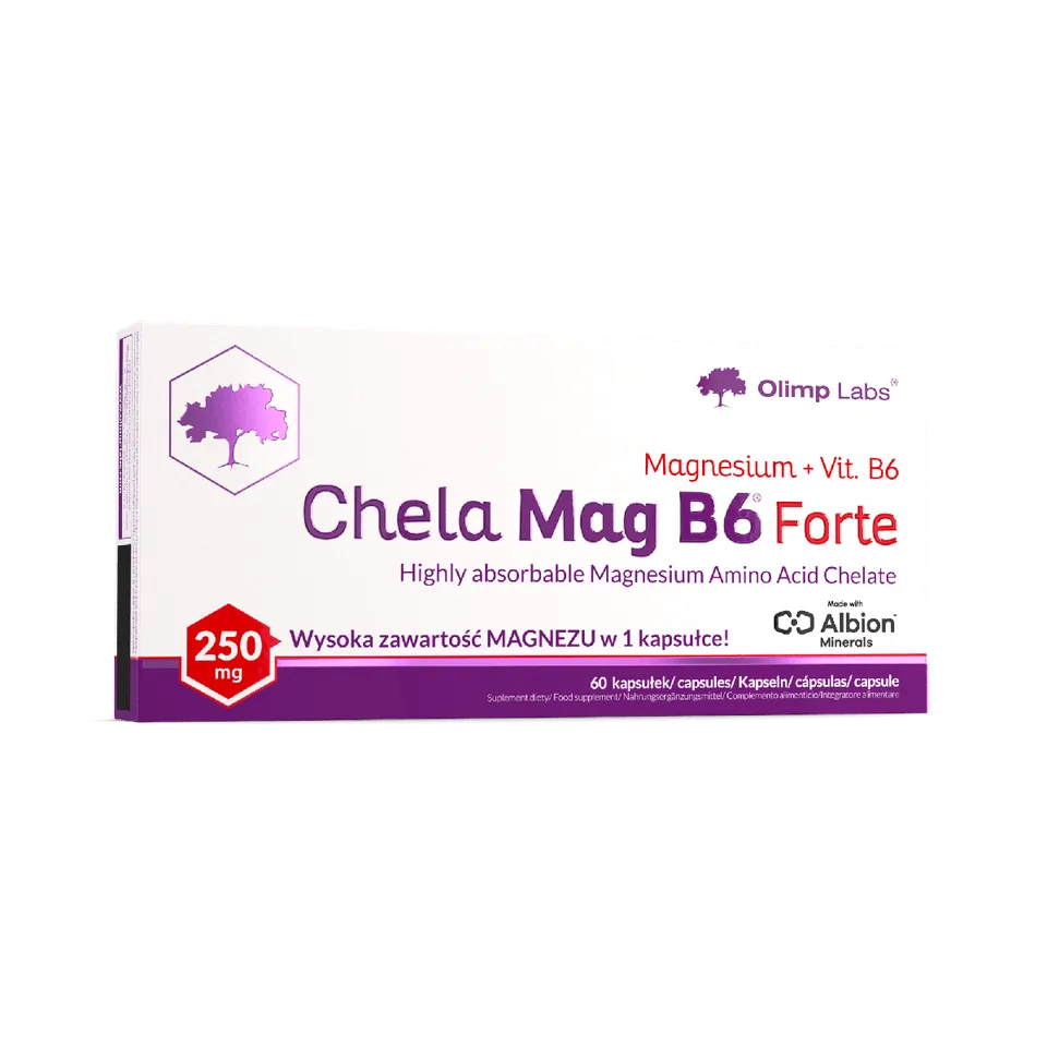 Olimp Chela-Mag B6 Forte Mega Caps magnésium 60 gélules