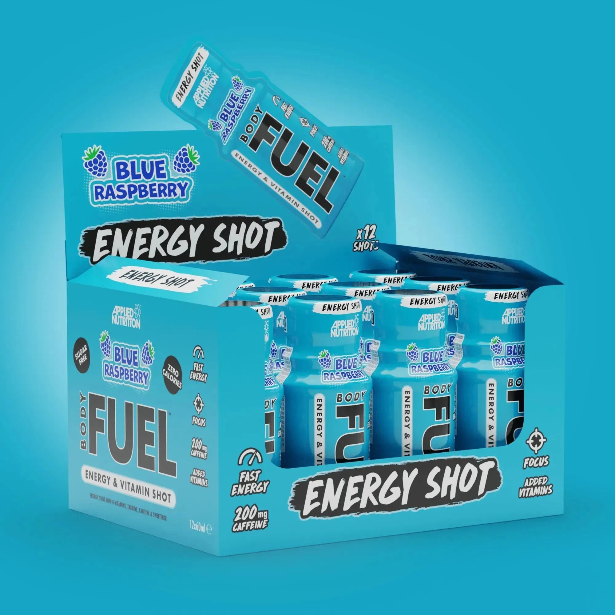 Applied Nutrition BodyFuel Energy Shots orange pack 12
