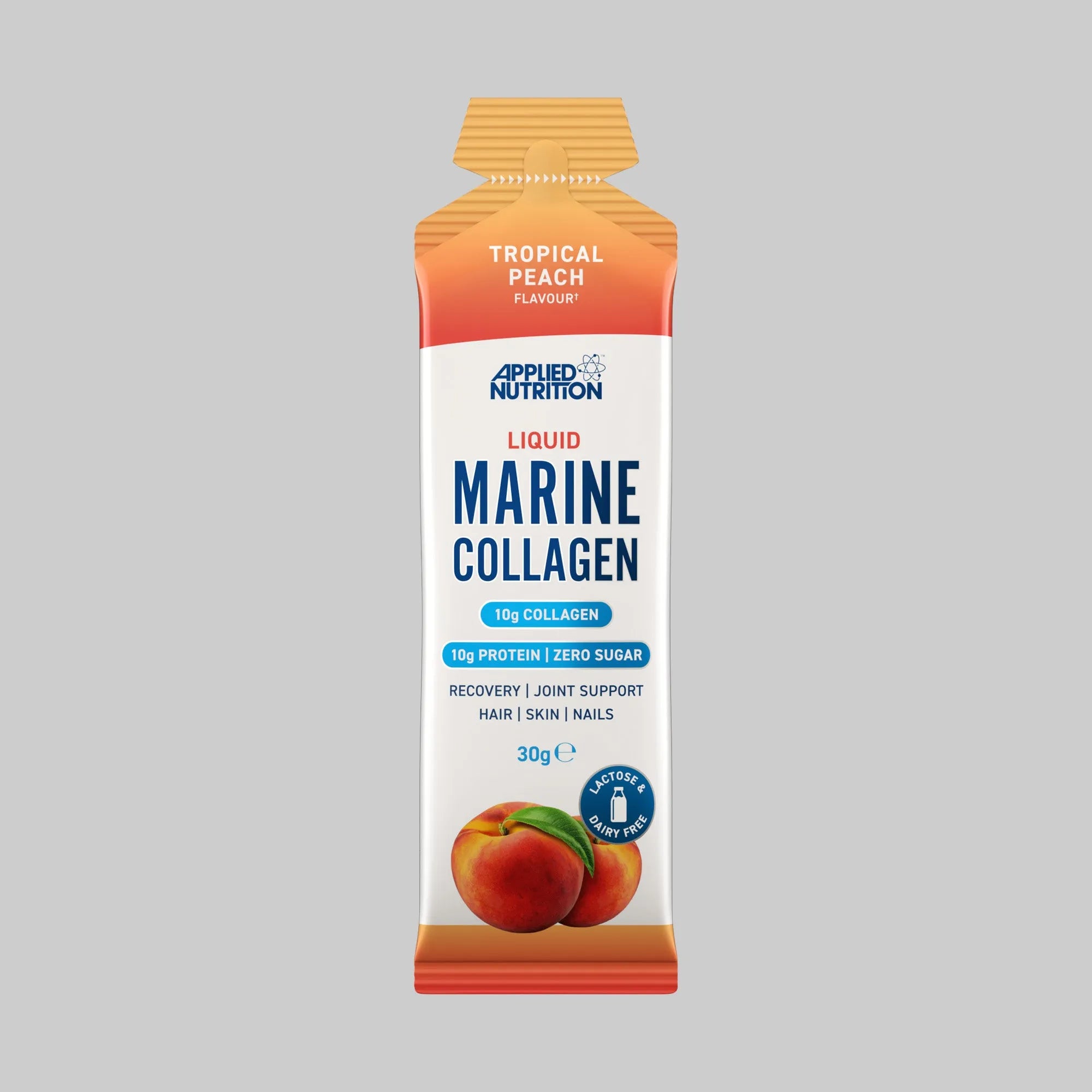 Applied Nutrition Collagen marin liquide pêche tropicale 10 doses