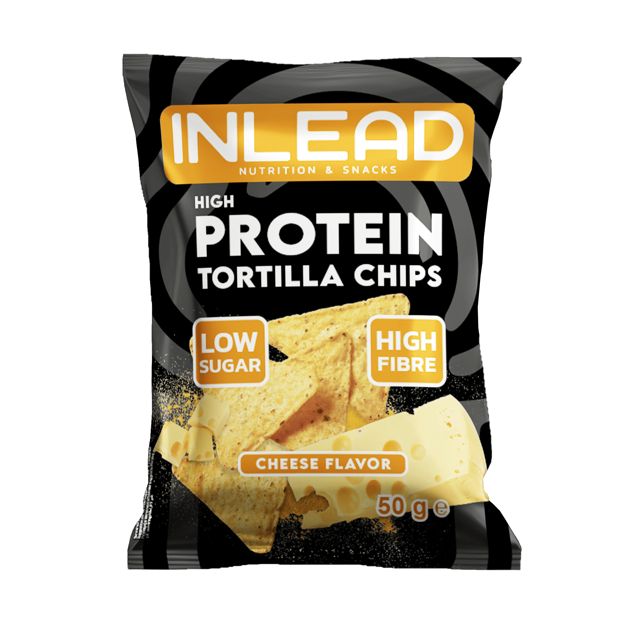 Inlead Tortilla Chips cheese chips protéinées 50 g
