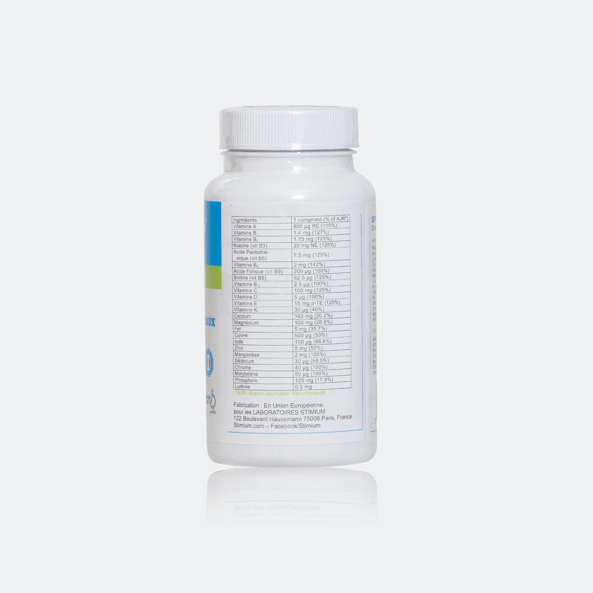 Stimium Santé MVM multivitamines 13 vitamines 12 minéraux 2 mois