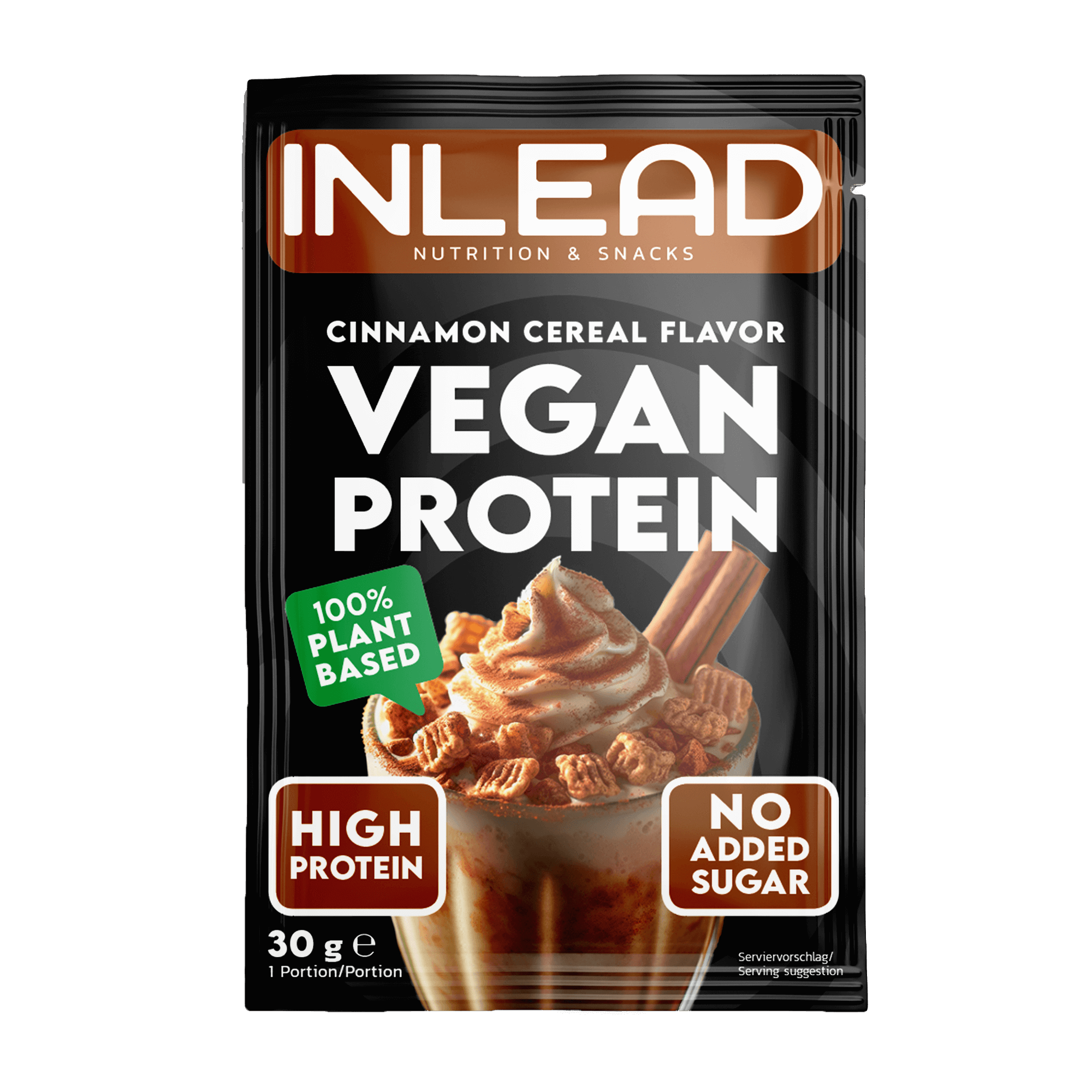 Inlead Vegan Protein échantillon creamy chocolate 30g vegan