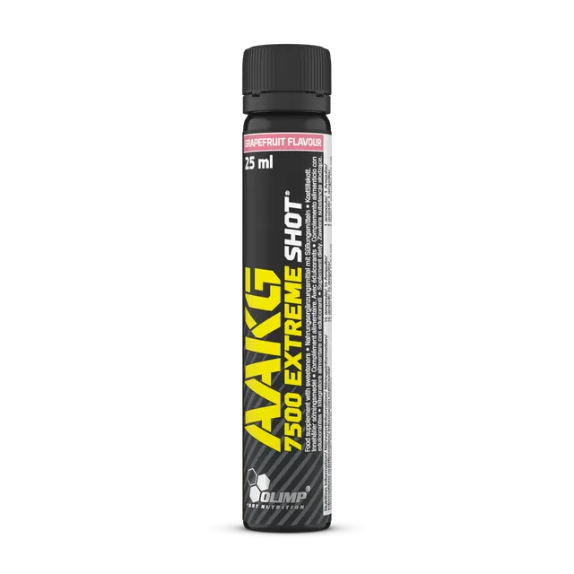 Olimp AAKG 7500 Extreme Shot fiole 25 ml pré-workout