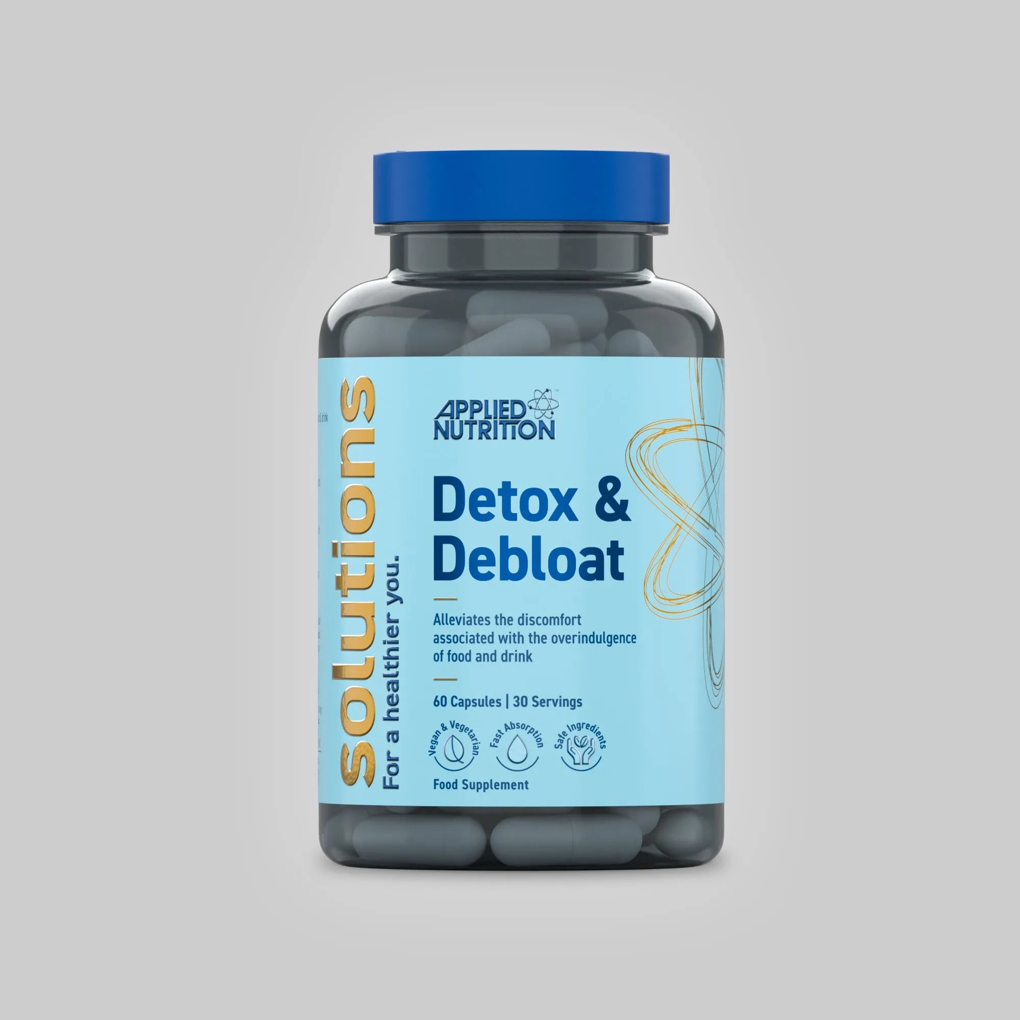 Applied Nutrition Detox Debloat gélules digestion 60 gélules