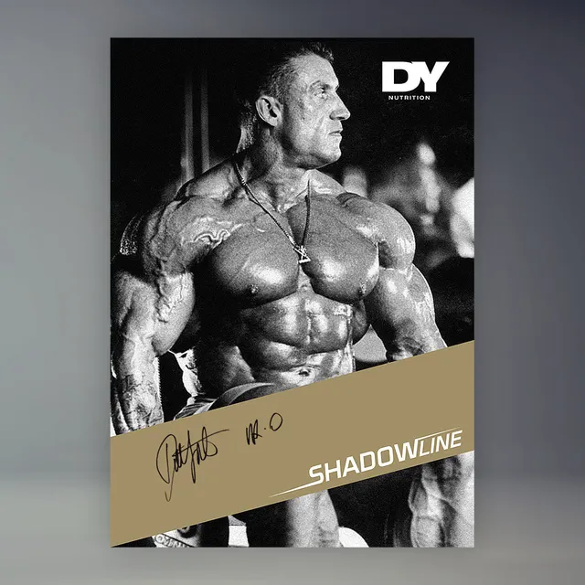 DY Nutrition Dorian Yates poster signé B 50x70cm