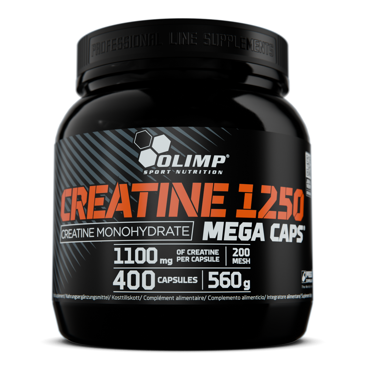 Olimp Creatine 1250 Mega Caps 400 gélules force