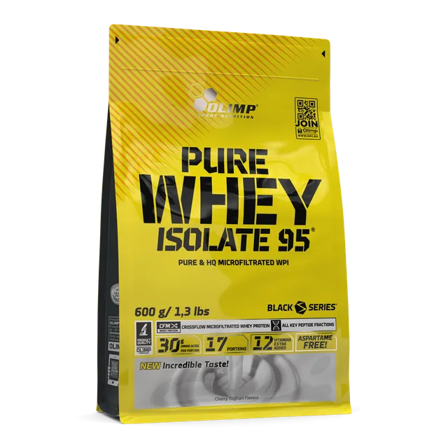 Olimp Pure Whey Isolate 95 600 g isolat whey vitamines