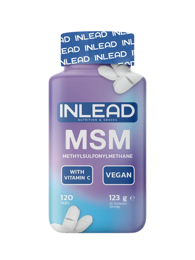 Inlead MSM comprimés vitamine C acerola 120 comprimés vegan