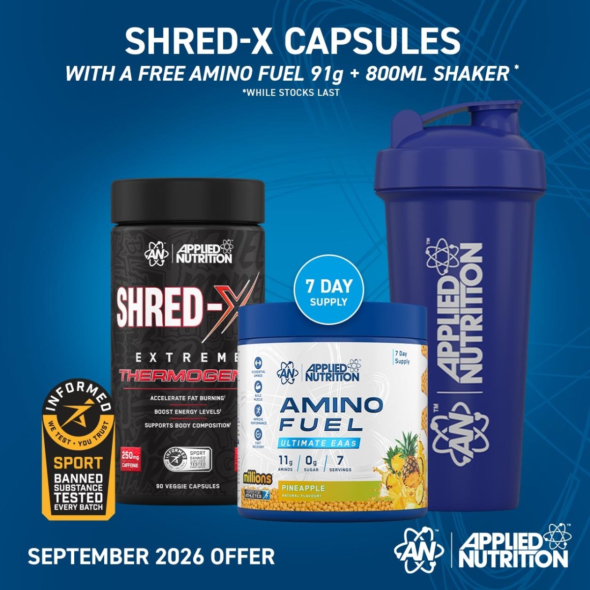 Applied Nutrition Shred X brûle-graisse 90 gélules