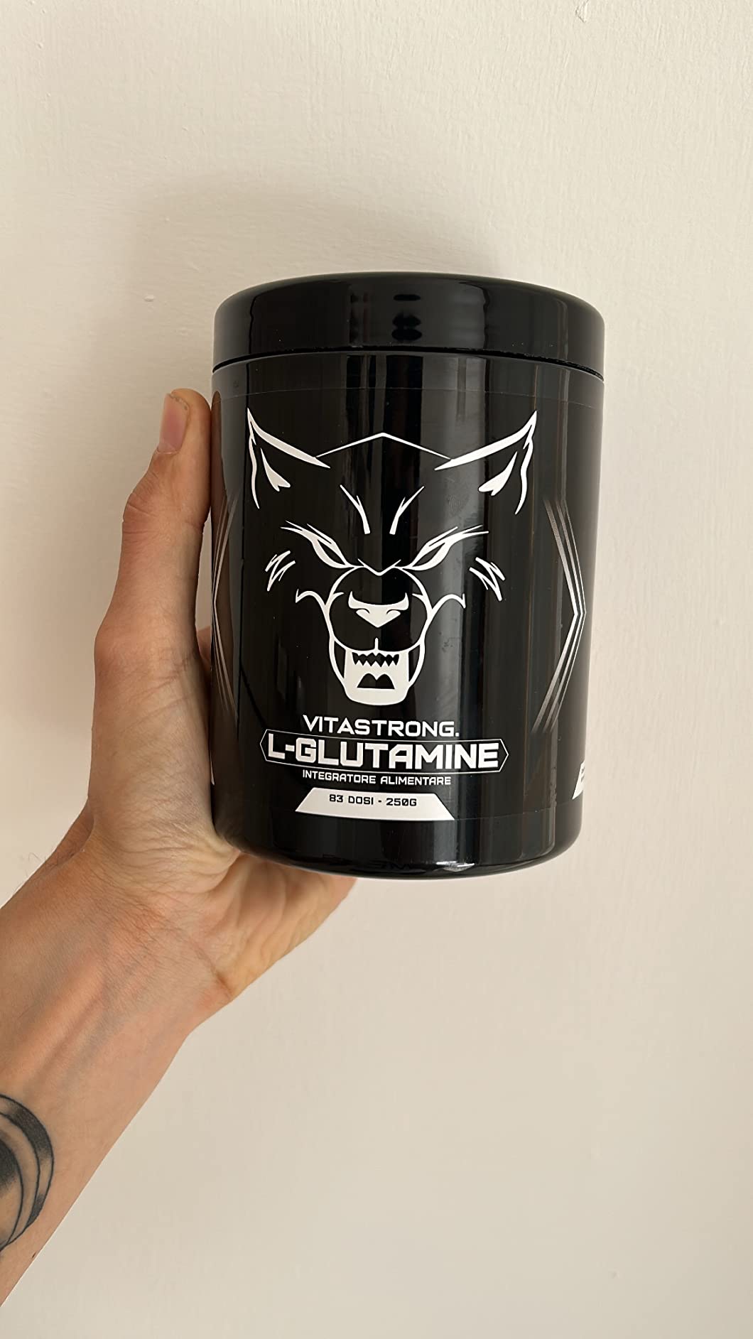 Vitastrong Acides aminés L-Glutamine poudre 250 g Kyowa