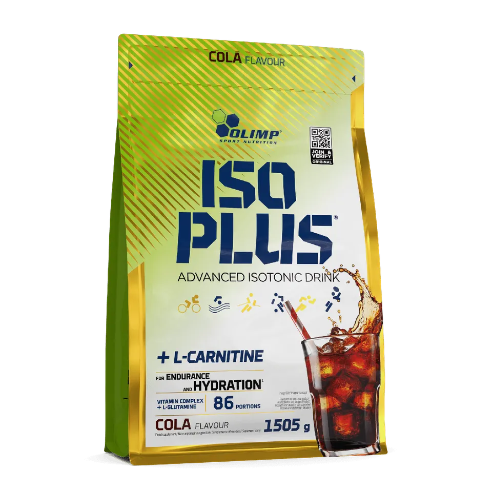 Olimp Iso Plus Powder 1505 g boisson isotonique fruitée