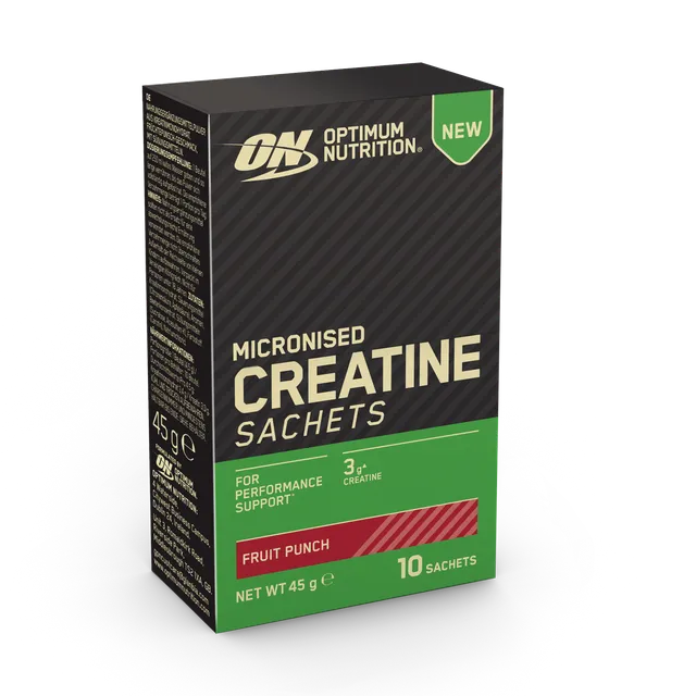 Optimum Nutrition Creatine Micronised sachets Fruit Punch x10