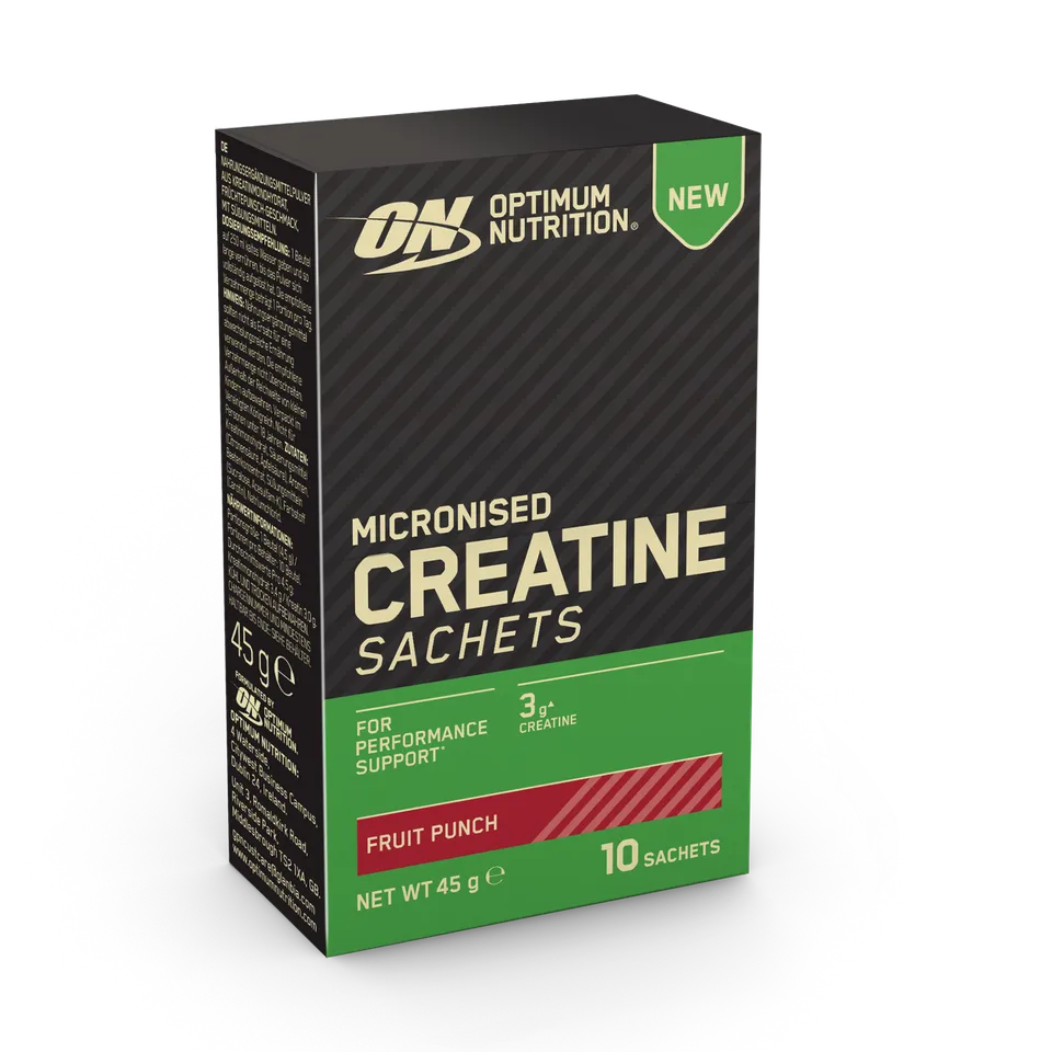 Optimum Nutrition Creatine Micronised sachets Fruit Punch x10