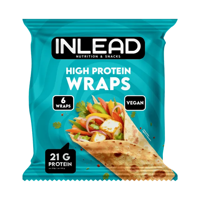 Inlead High Protein Wraps tortilla 6 pièces neutre