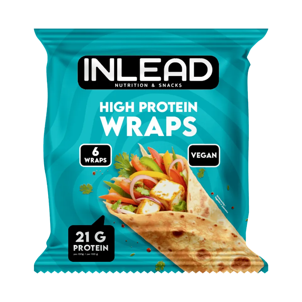 Inlead High Protein Wraps tortilla 6 pièces neutre
