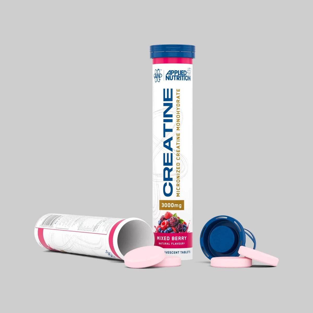 Applied Nutrition Creatine créatine monohydrate fruits rouges 1 tube
