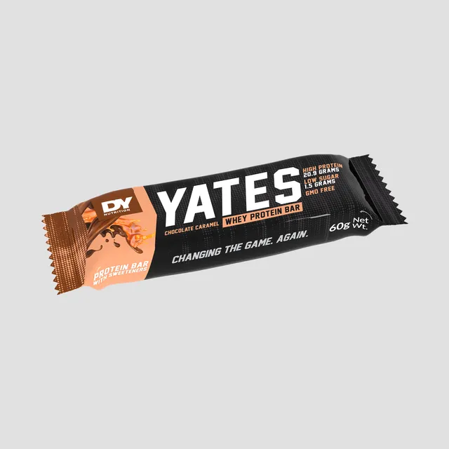 DY Nutrition Yates Bar protéinée 60g chocolat-caramel