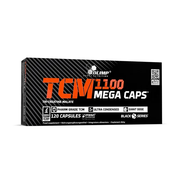 Olimp TCM Mega Caps créatine malate 120 gélules