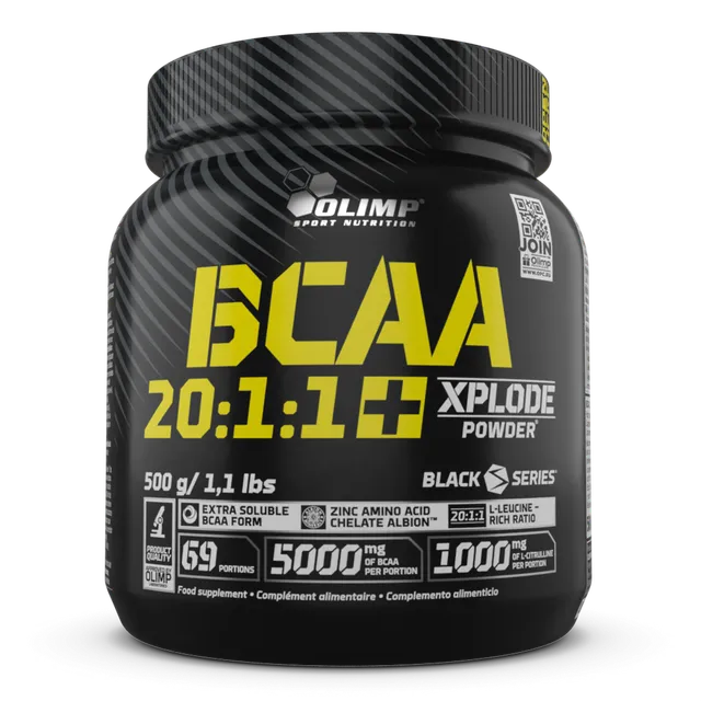 Olimp BCAA 20:1:1 Xplode poudre 500 g récupération