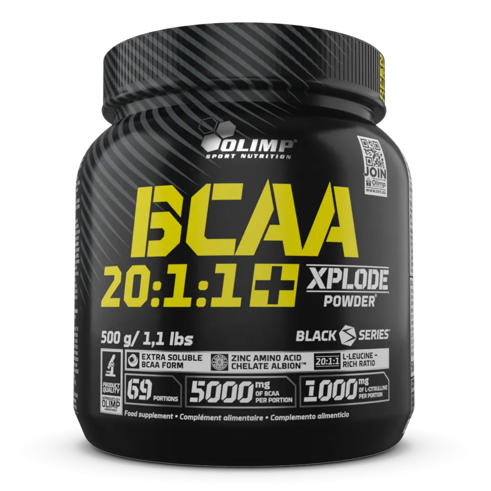 Olimp BCAA 20:1:1 Xplode poudre 500 g récupération