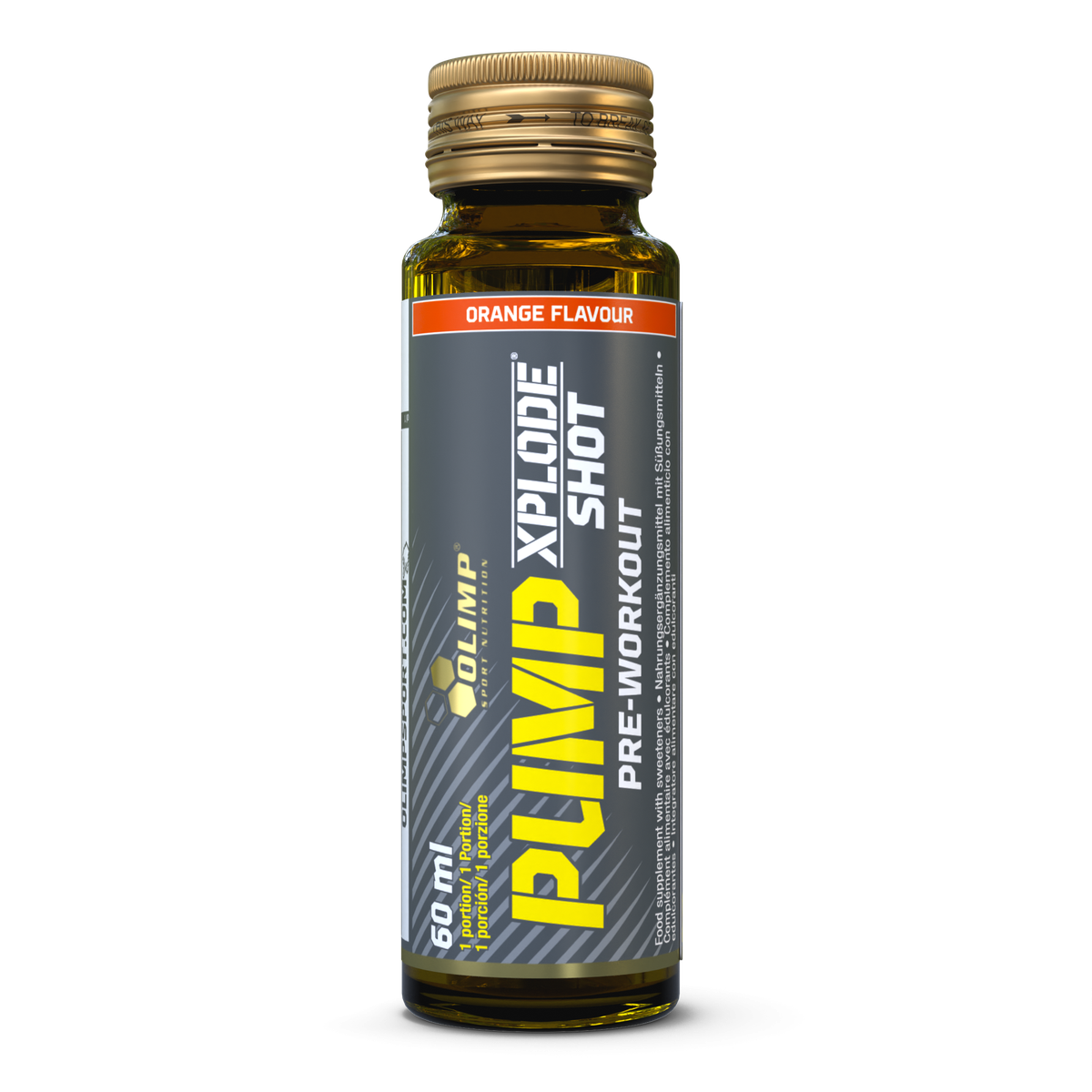Olimp Pump Xplode Shot pré-workout orange 60 ml