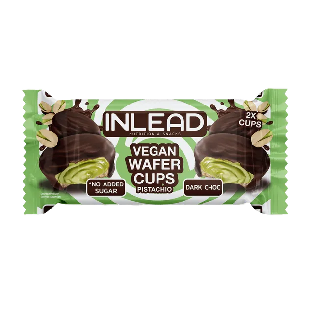 Inlead Wafer Cups gaufrettes chocolat 50 g sans sucre ajouté