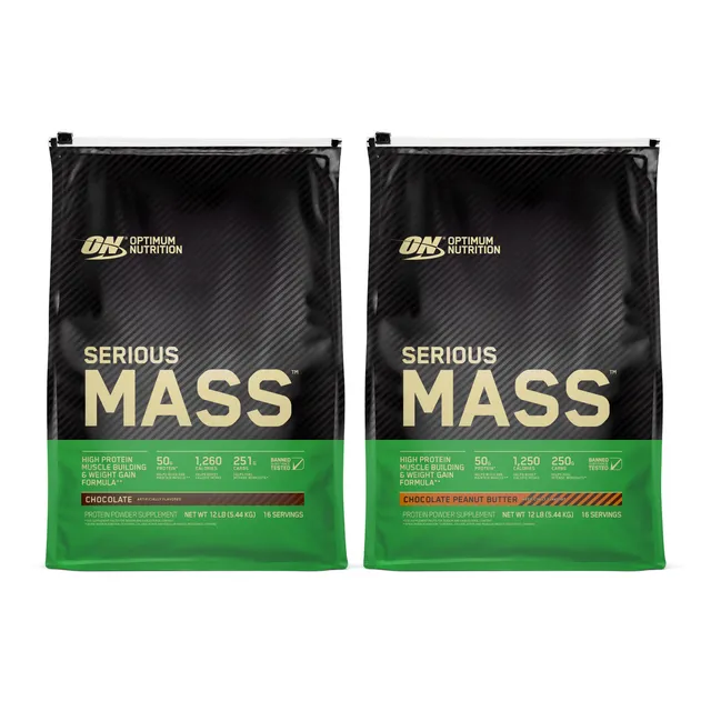 Optimum Nutrition Serious Mass gainer 2x5,44 kg 1260 kcal
