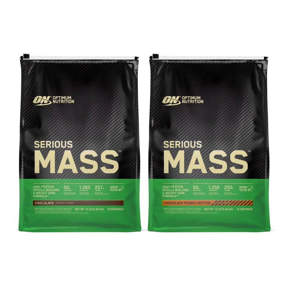 Optimum Nutrition Serious Mass gainer 2x5,44 kg 1260 kcal