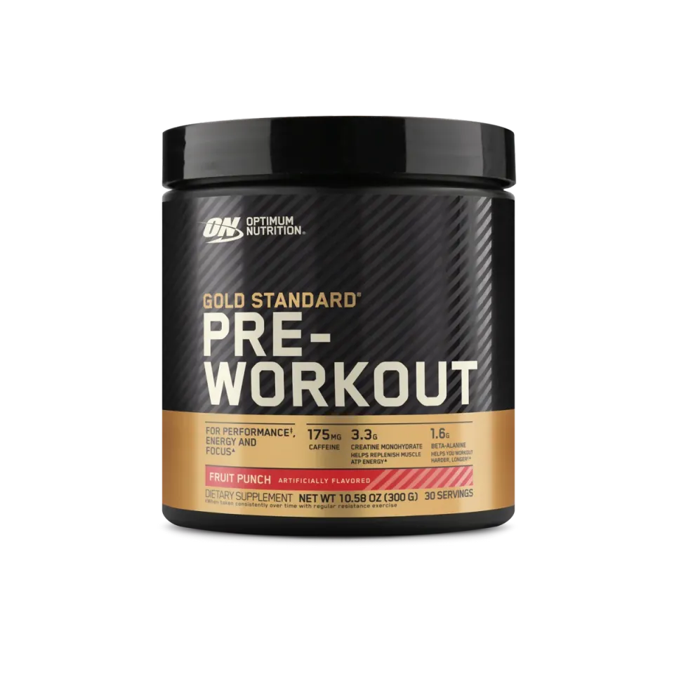 Optimum Nutrition Gold Standard pré-workout énergie caféine