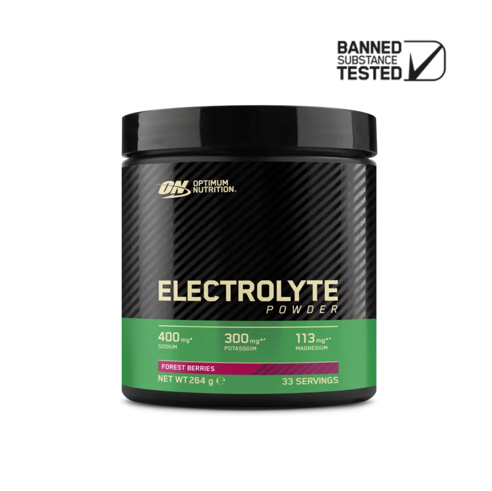 Optimum Nutrition Elite poudre électrolytes fruits des bois 264 g