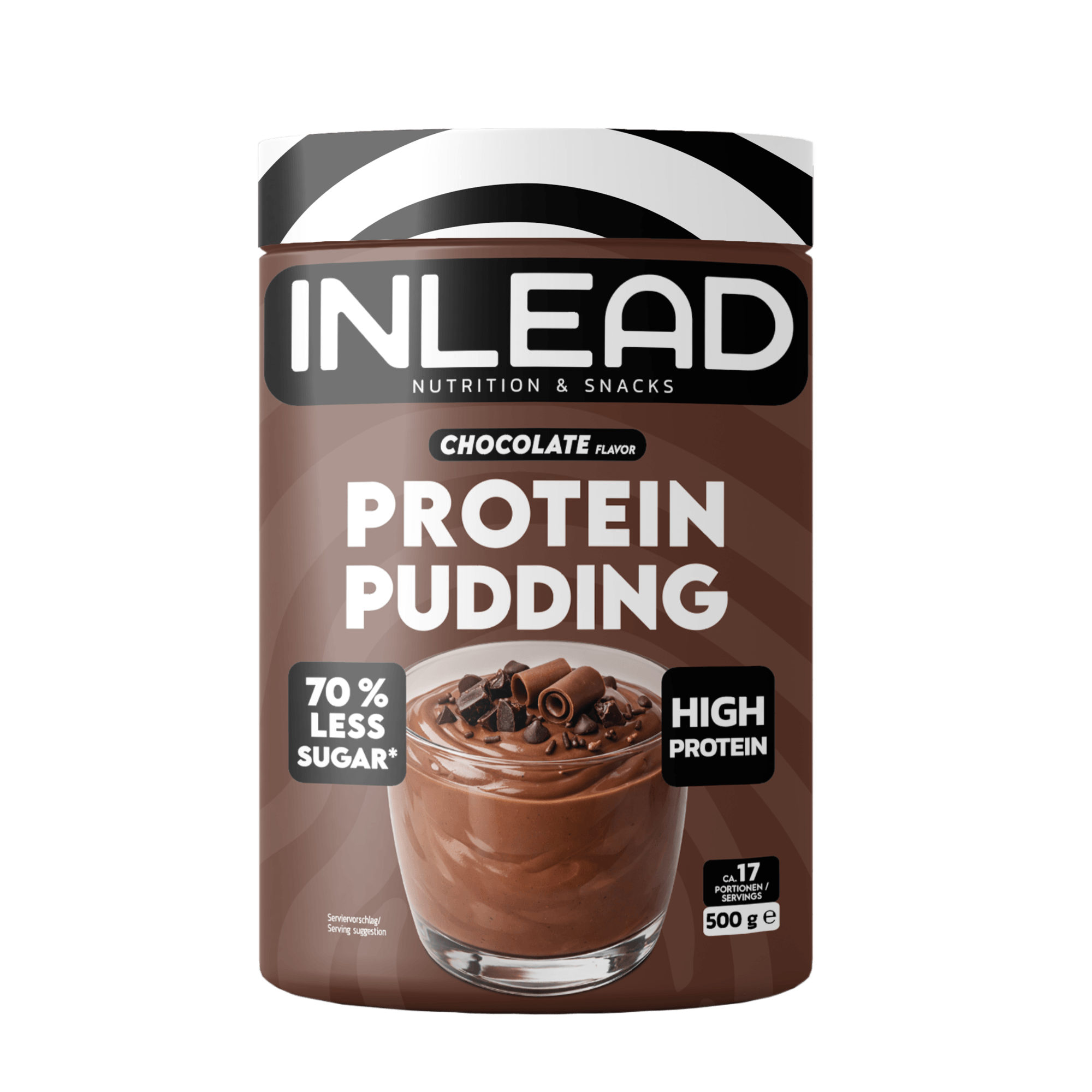 Inlead Protein Pudding crème chocolat 500 g 19 g protéines