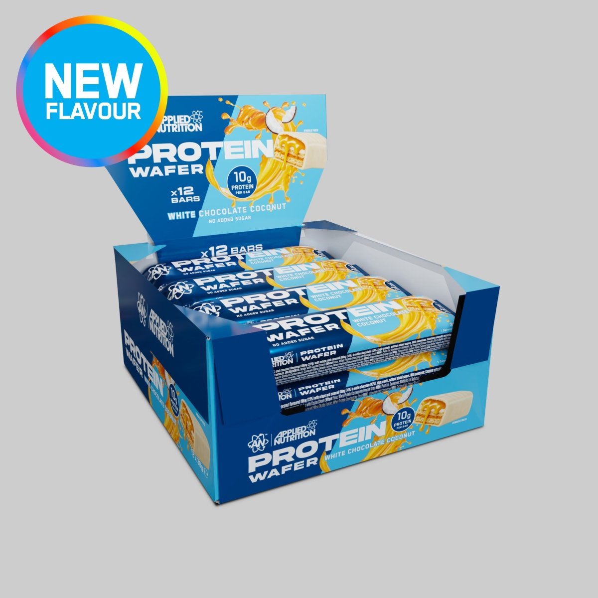 Applied Nutrition Protein Wafer barre chocolat blanc coco