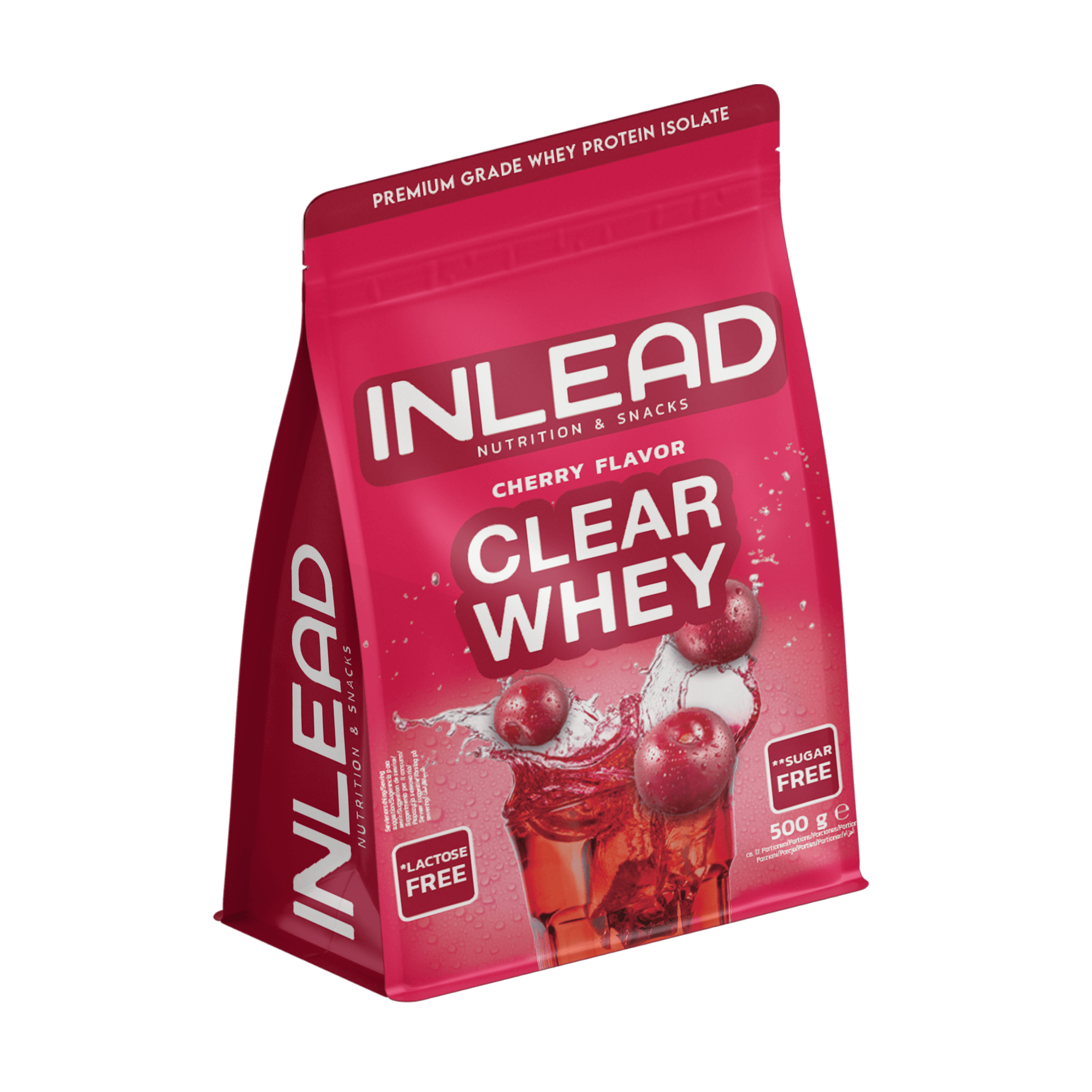 Inlead Clear Whey Isolate protéine Mango Maracuja 500g sans sucre