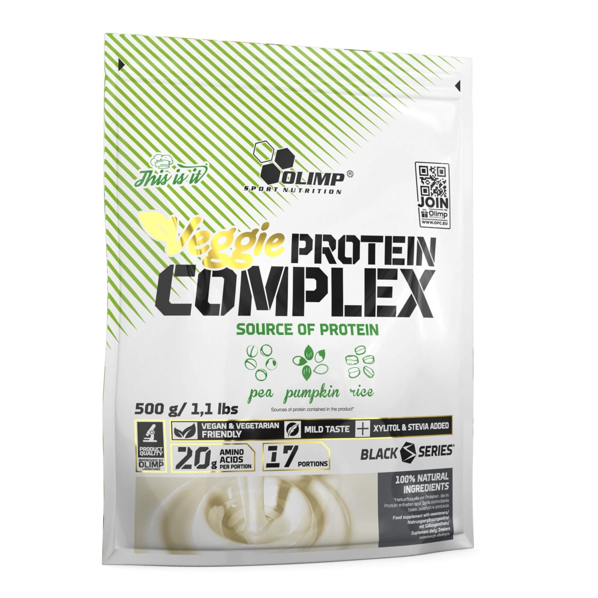 Olimp Veggie Protein Complex protéine végétale 28 g vegan